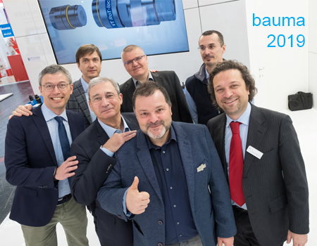 Stucchi und Wagener Hydraulik Team auf der bauma 2019